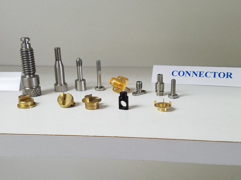 Connector<br>CNC Swiss Turned Parts